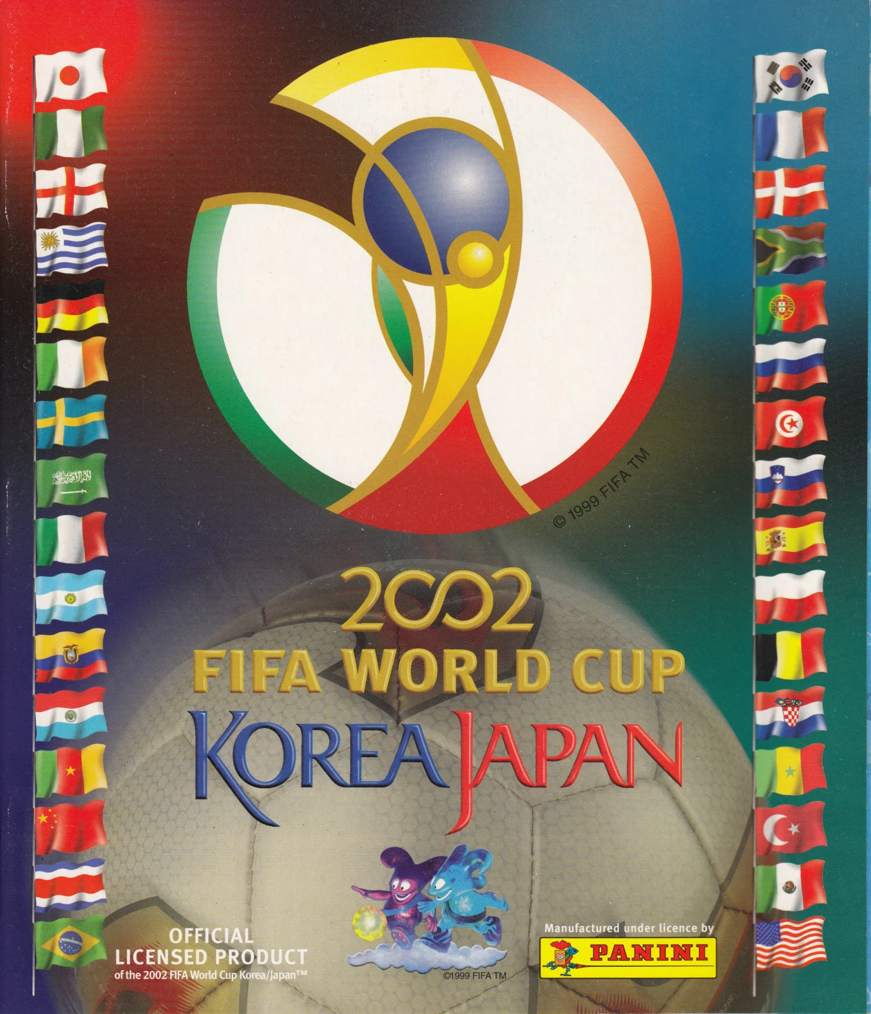 Hobby Sapiens binder for Panini World Cup 2002 Japan Korea album – protector and display option for Panini albums.