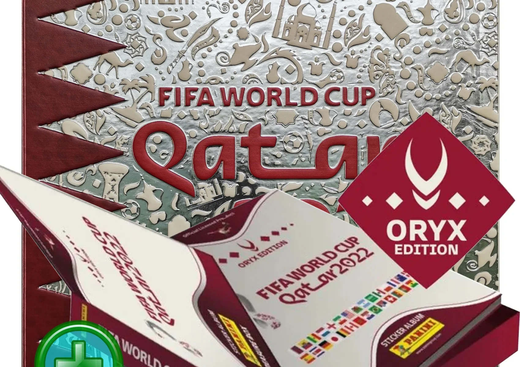 Hobby Sapiens binder for Panini World Cup 2022 Qatar album oryx edition – protector and display option for Panini albums.