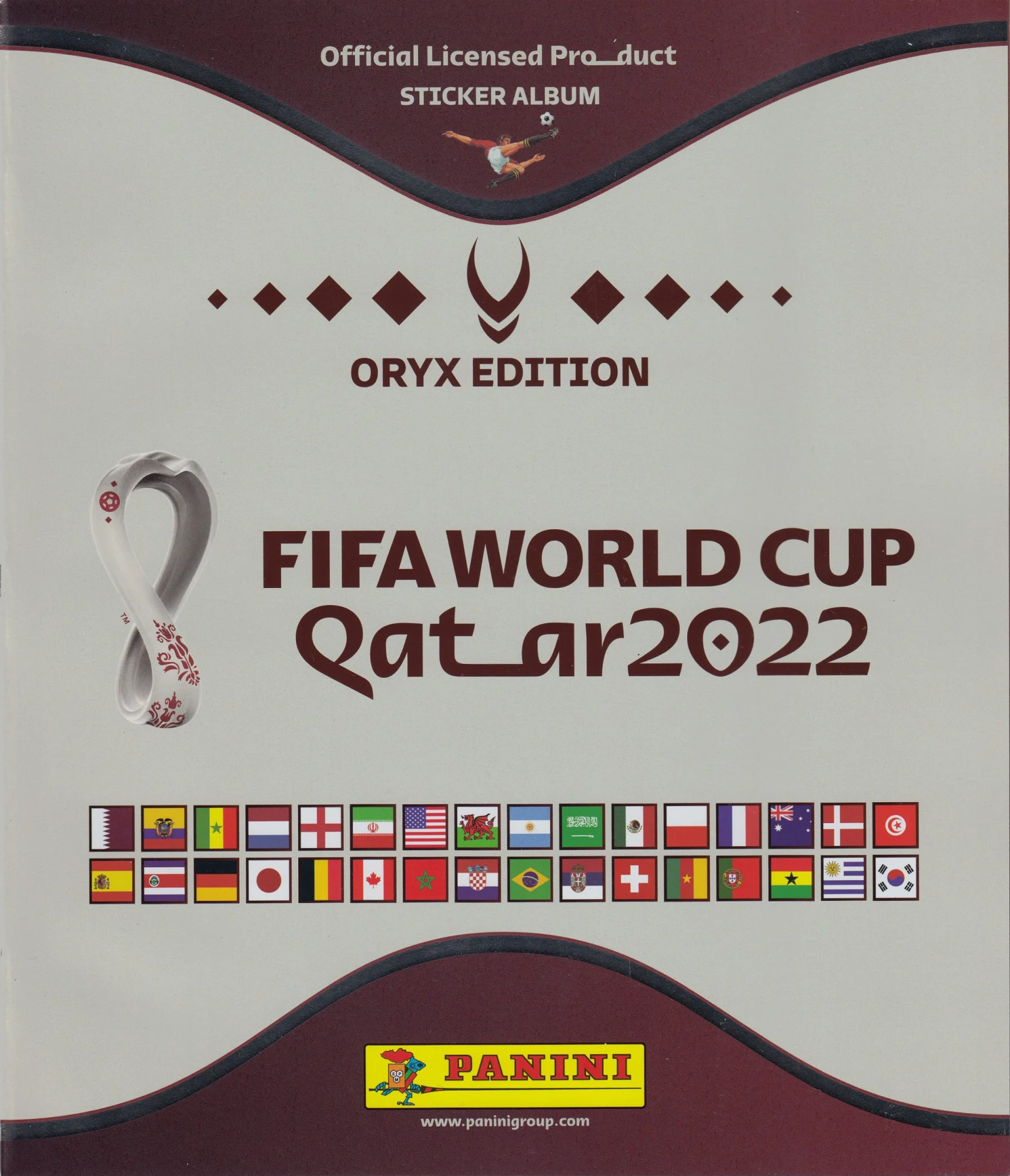 Hobby Sapiens binder for Panini World Cup 2022 Qatar album oryx edition – protector and display option for Panini albums.