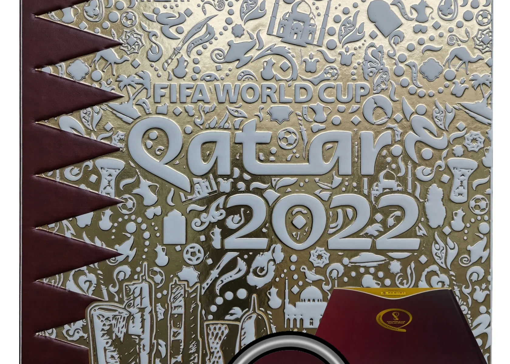 Panini World Cup Qatar 2022 German Edition Treasure Box with Hobby Sapiens binder