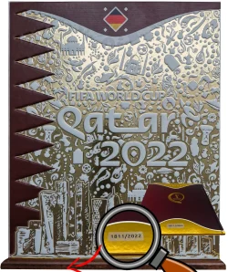 FIFA World Cup Qatar 2022 Panini Limited Treasure Box + Hobby Sapiens Binder - GERMAN EDITION
