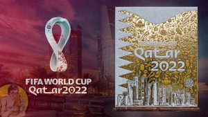 Hobby Sapiens binder for Panini World Cup 2022 Qatar album gold edition – protector and display option for Panini albums.