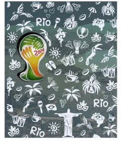 World Cup Brasil 2014 Binder – Platinum Edition | Hobby Sapiens - back