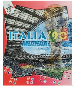 World Cup Italia 1990 Binder – Brazilian Edition | Hobby Sapiens