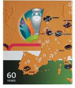 EURO 2020 Binder – Orange Edition | Hobby Sapiens - back