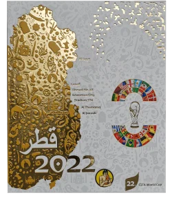 World Cup Qatar 2022 Binder – Gold Edition | Hobby Sapiens - back