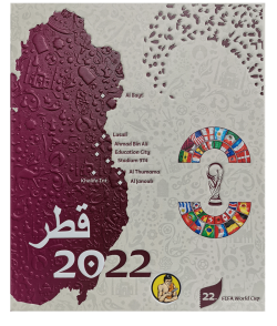 World Cup Qatar 2022 Binder – INT. White Edition | Hobby Sapiens - back