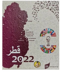 World Cup Qatar 2022 Binder – INT. White Edition | Hobby Sapiens - back