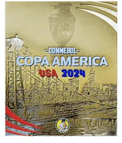 Copa America USA 2024 Binder – Gold Edition | Hobby Sapiens