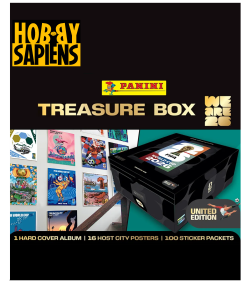 Panini World Cup 2026 Swiss United Ed. – Treasure Box 1/5000 + Binder of Your Choice