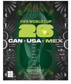 World Cup USA Canada Mexico 2026 Binder – BLACK Edition | Hobby Sapiens